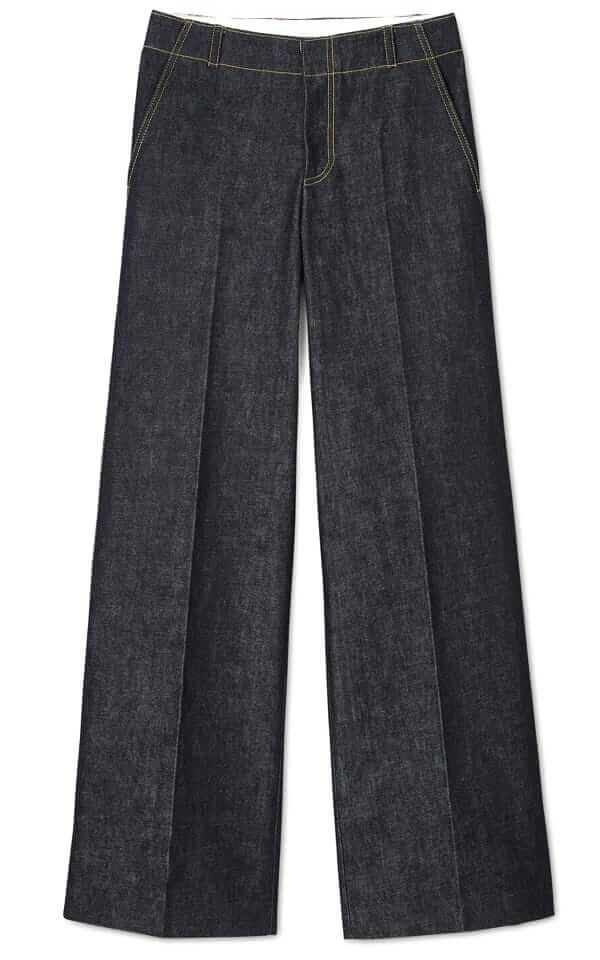 Sandro Wide-leg flare jean