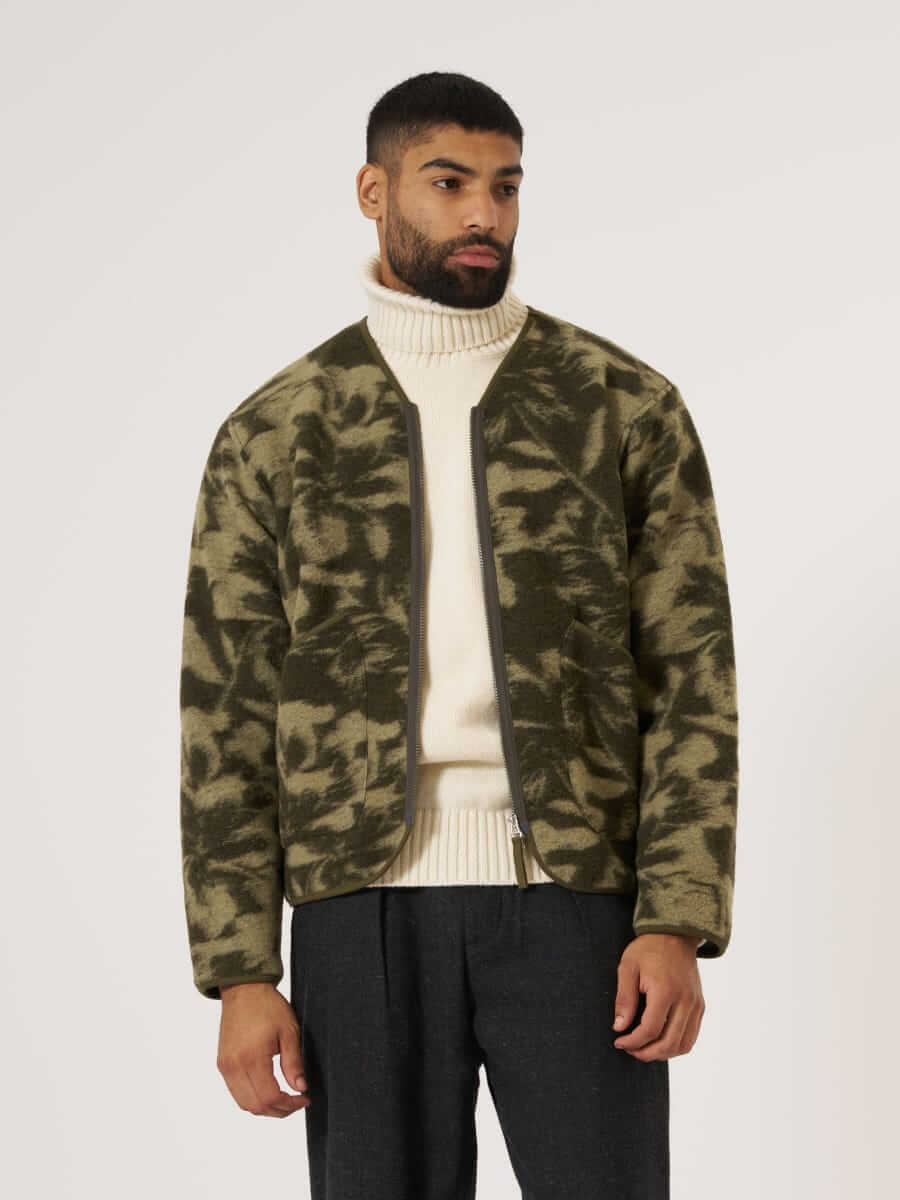 universal works fleece liner jacket