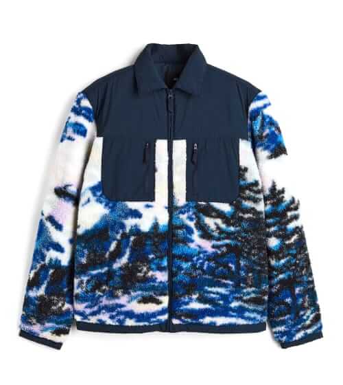 H&M Fleece full-zip overshirt