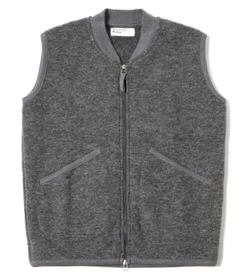 Universal Works Wool fleece vest