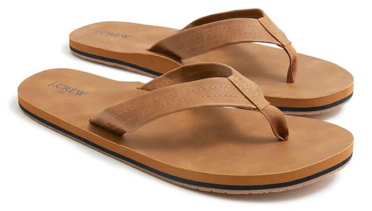 j.crew factory double-layer flip flop