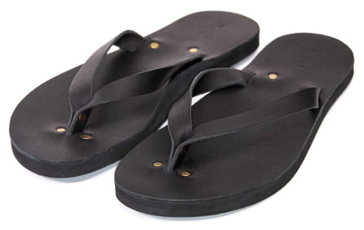 kiwi sandals leather flip flop