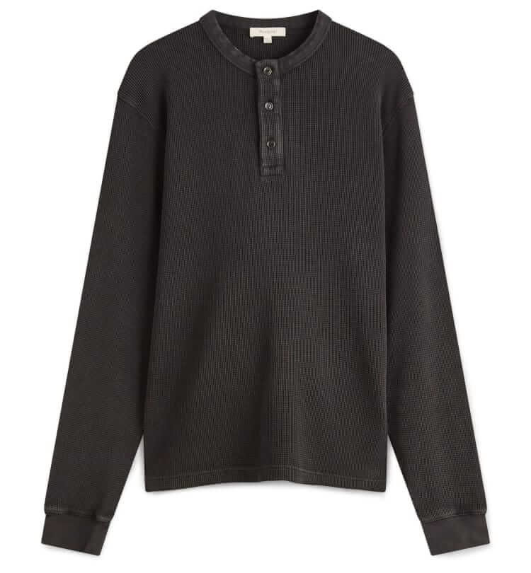 jw anderson washed waffle henley