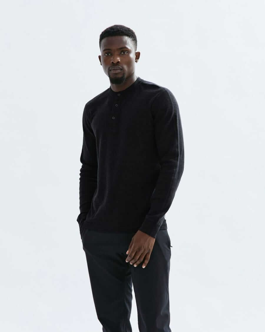 reigning champ slub cotton henley