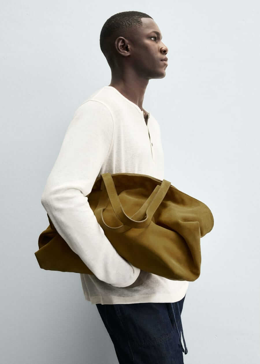 zara hemp-viscose henley