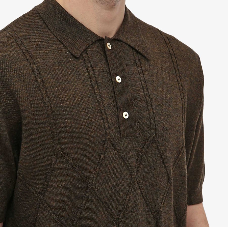 A Kind of Guise Ferrini Merino Knit Polo