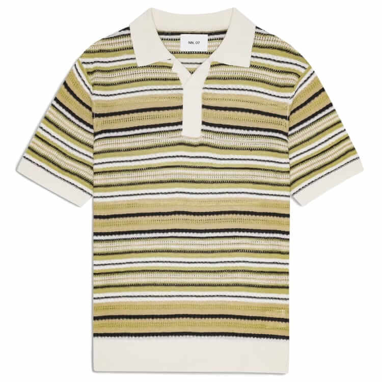 nn.07 knit linen polo