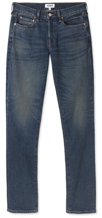 Buck Mason Standard Jeans in a 12 Month Wash