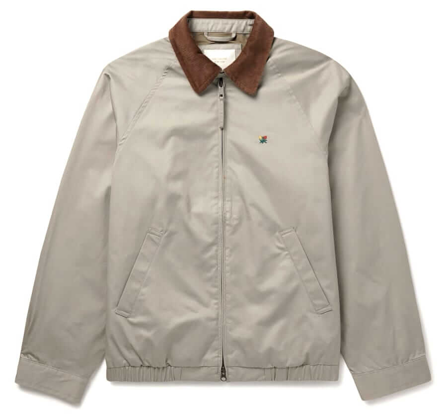 aime leon dore twill blouson jacket