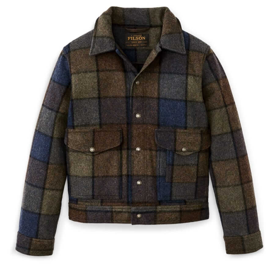 filson mackinaw wool work jacket
