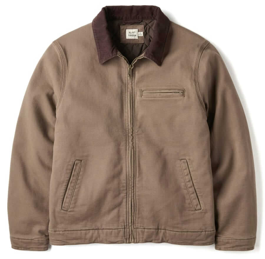 flint and tinder mason canvas work jacket