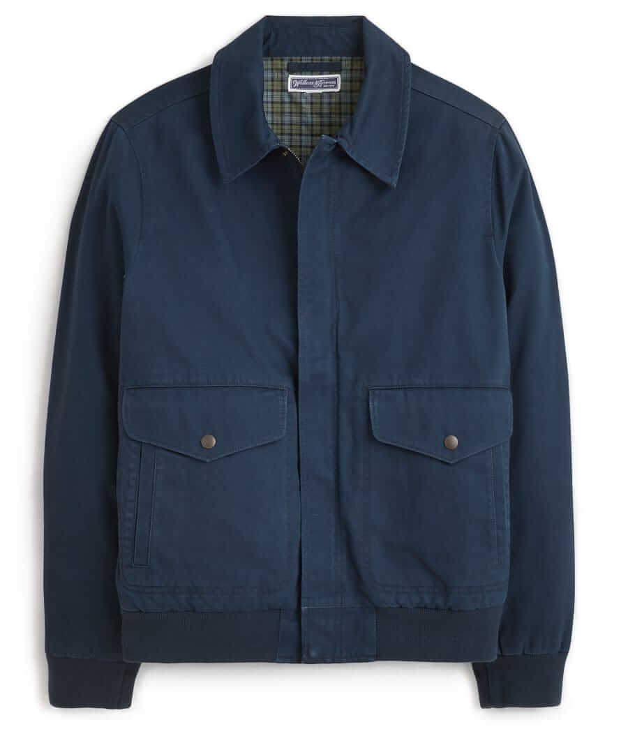 wallace & barnes chino flight jacket