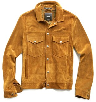 Todd Snyder Snap Suede Jacket