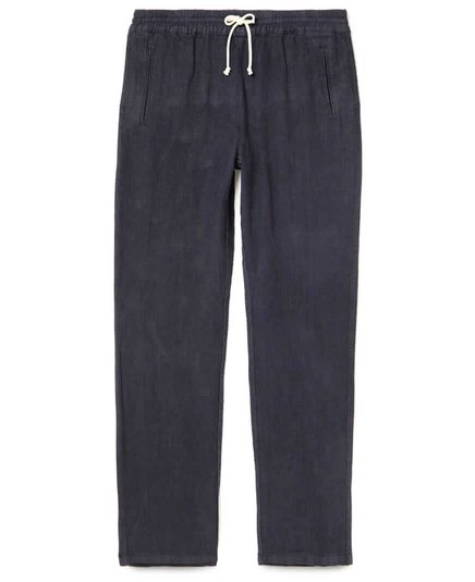 La Paz Tapered Linen Drawstring Trouser