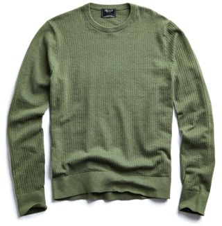 Todd Snyder Basketweave Stitched Sweater