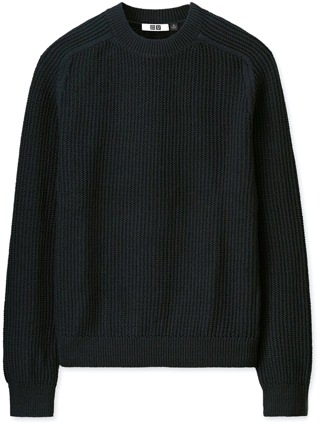 Uniqlo U Textured Cotton Sweater