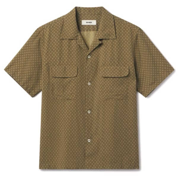 Buck Mason Draped linen shirt