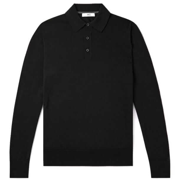 Mr P. Merino wool polo