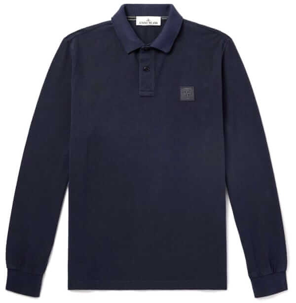 Stone Island Garment-dyed polo