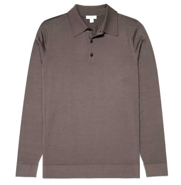Sunspel Extra-fine merino polo