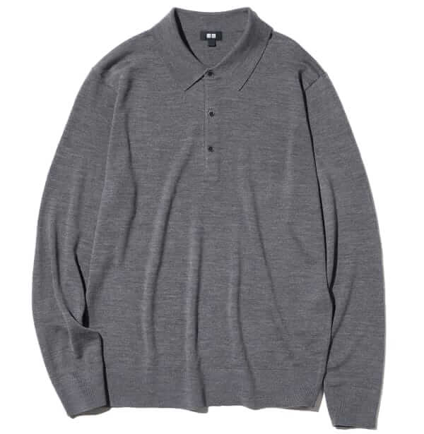 UNIQLO Merino knit polo