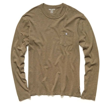 Todd Snyder LA-Made Slub Long-Sleeve T-Shirt