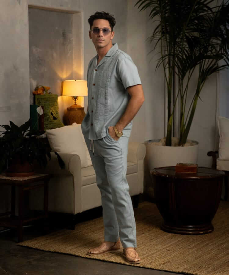 Dandy Del Mar Brisa linen shirt and pant