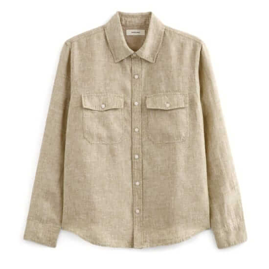 Everlane Linen utility shirt