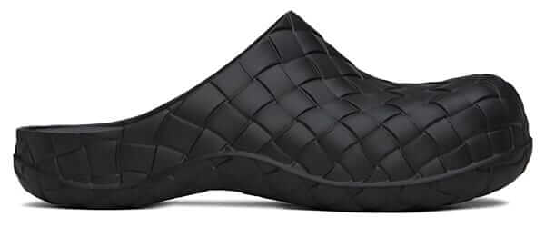 Bottega Veneta rubber intrecciato clog