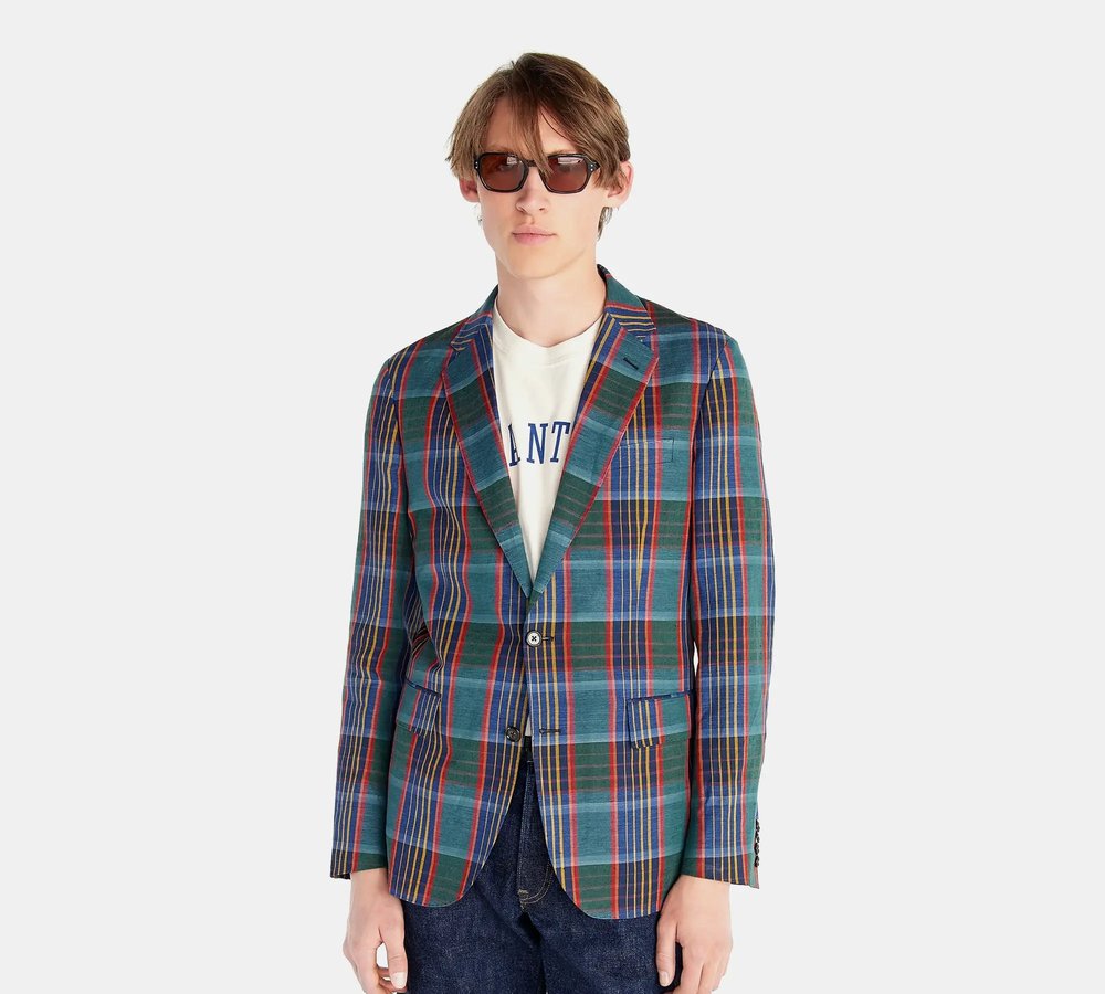 J.Crew Unstructured Italian Linen-Cotton Blazer