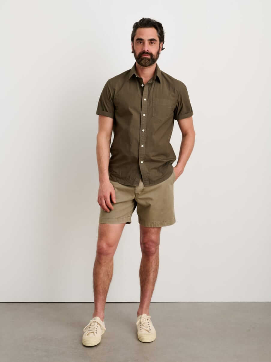 Alex Mill Short-sleeve poplin shirt