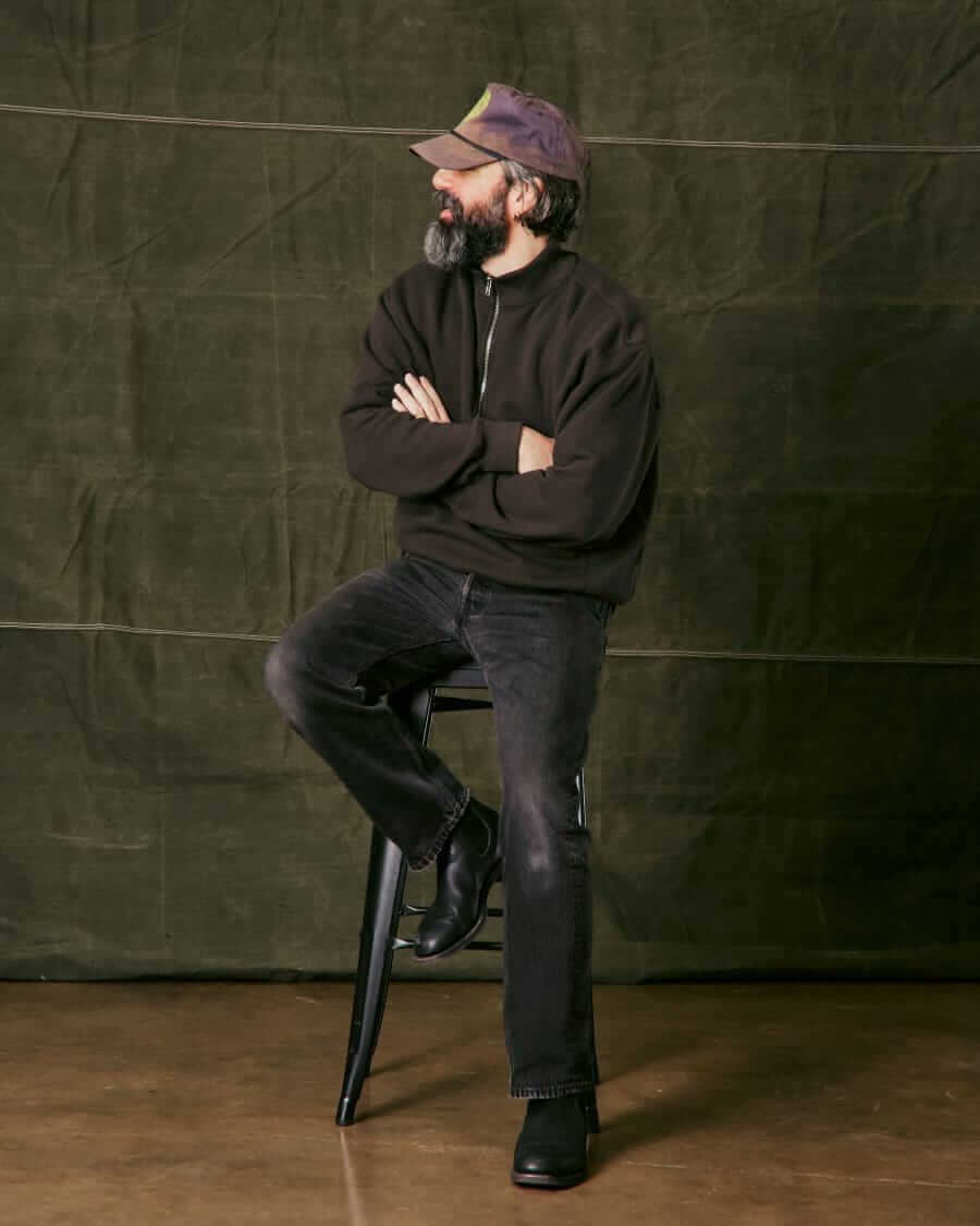 Trumbull Vintage wash quarter-zip