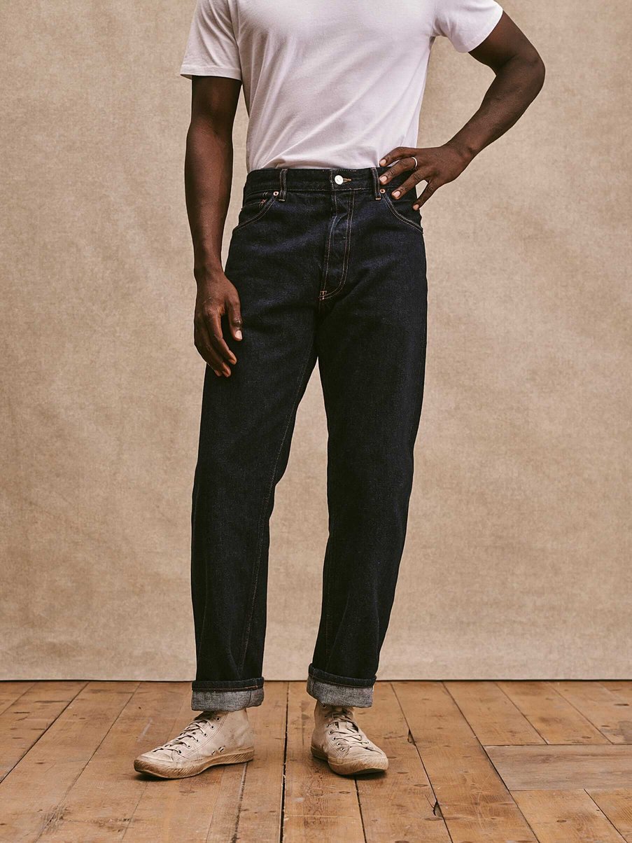 Buck Mason Japanese Selvedge Full Saddle Jean