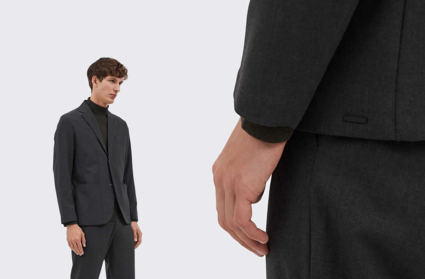 Norse Projects tech wool suit