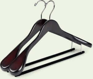 Quality Hangers wooden hangers
