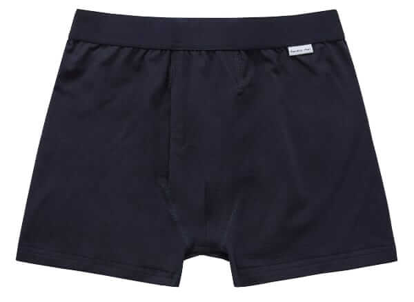 Underwear Expert - Looking like the sexiest lump of coal in these sleek,  black boxer briefs from #UnderwearExpert