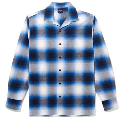Noah Shadow plaid flannel shirt