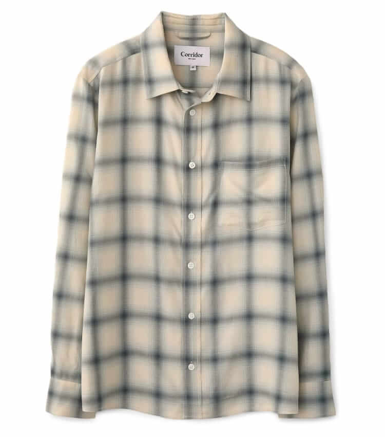 corridor shadow check shirt