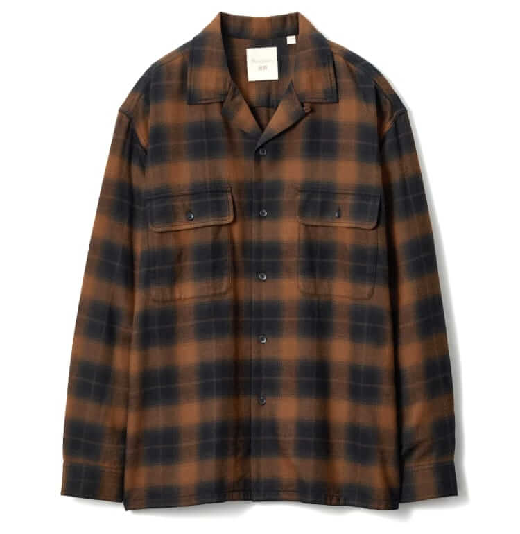 jw anderson for uniqlo brushed cotton overshirt