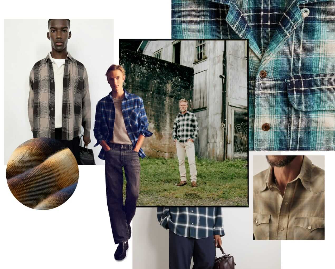 Best men's shadow plaid shirts in 2025