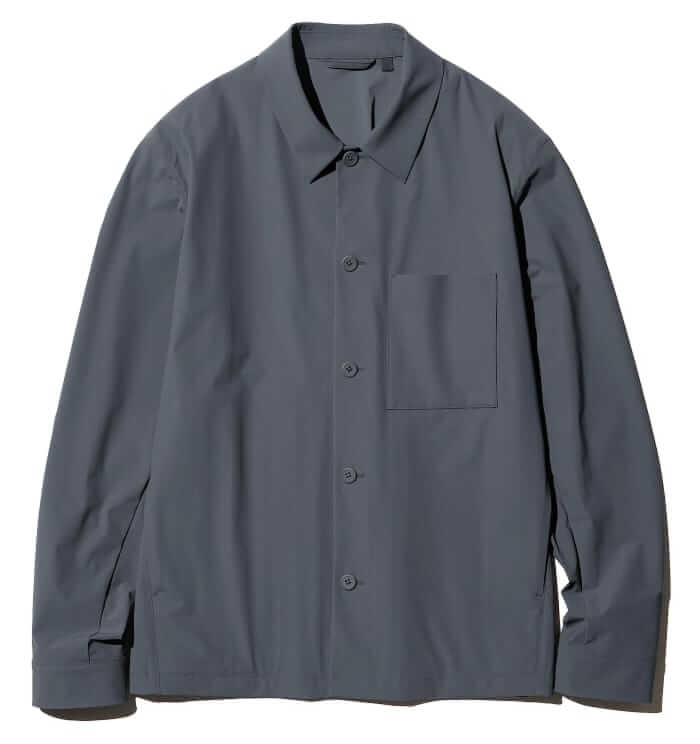 UNIQLO Ultra stretch shirt jacket