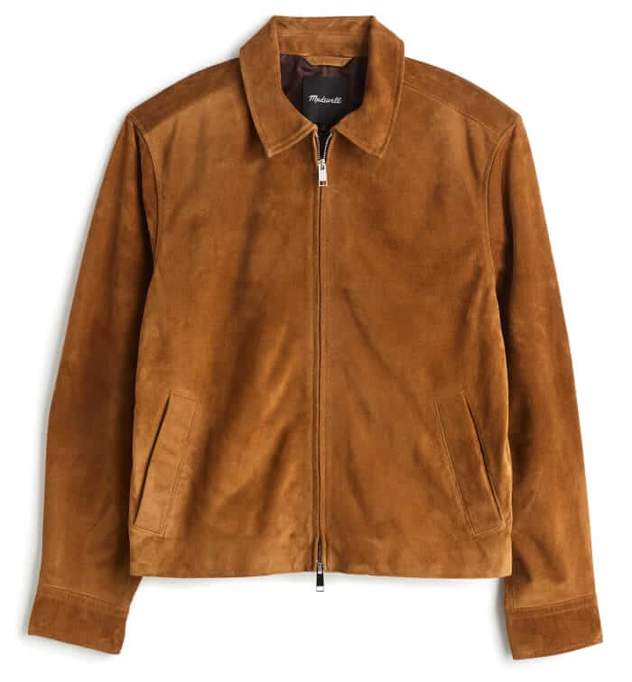 Madewell Suede racer jacket