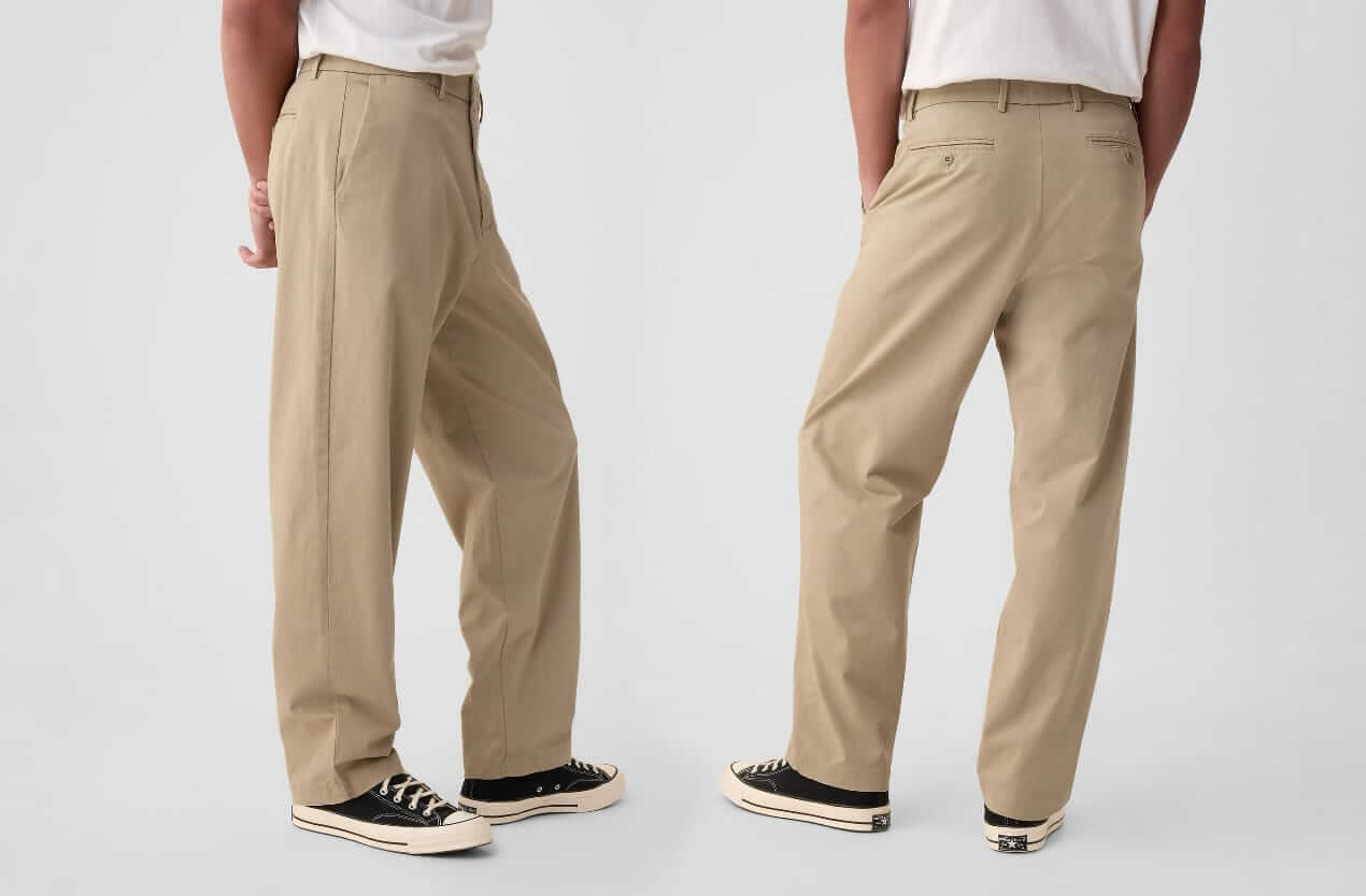gap baggy khaki
