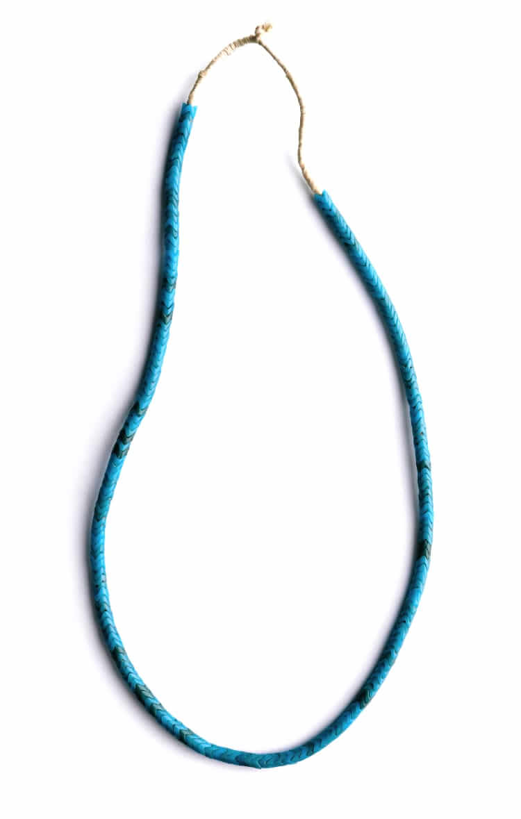 imogene + willie african snake bead necklace