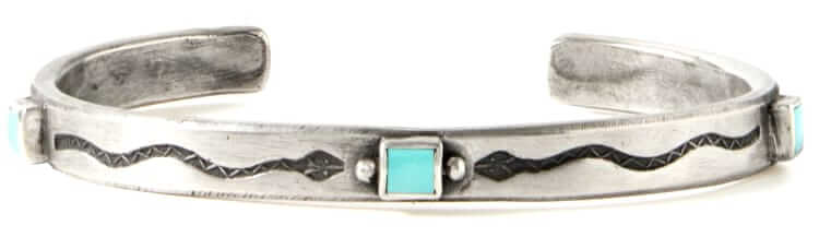 peyote bird manzano sterling silver cuff