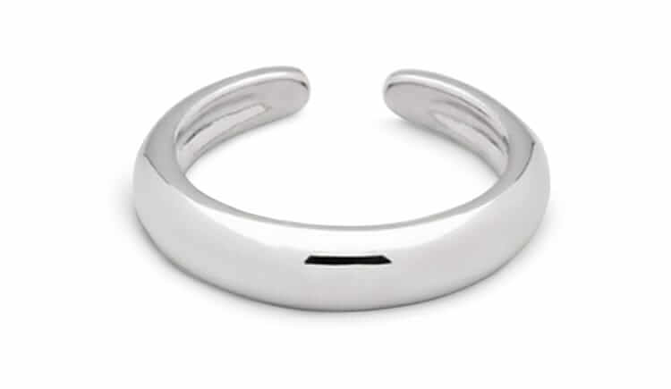 tom wood slim silver ear cuff