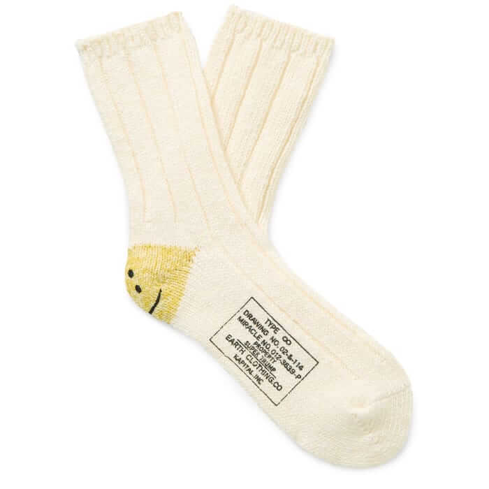 KAPITAL Intarsia-knit cotton socks