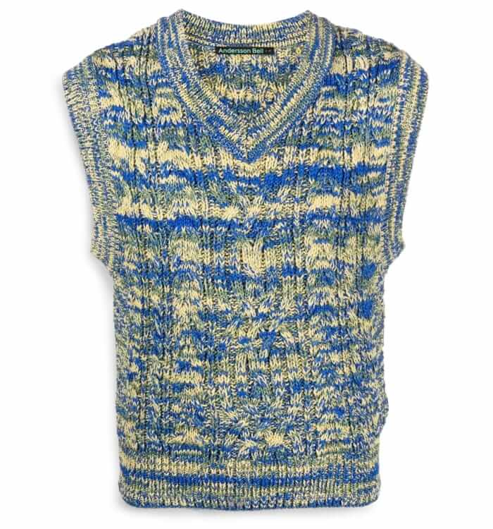 Andersson Bell Abstract knit sweater vest