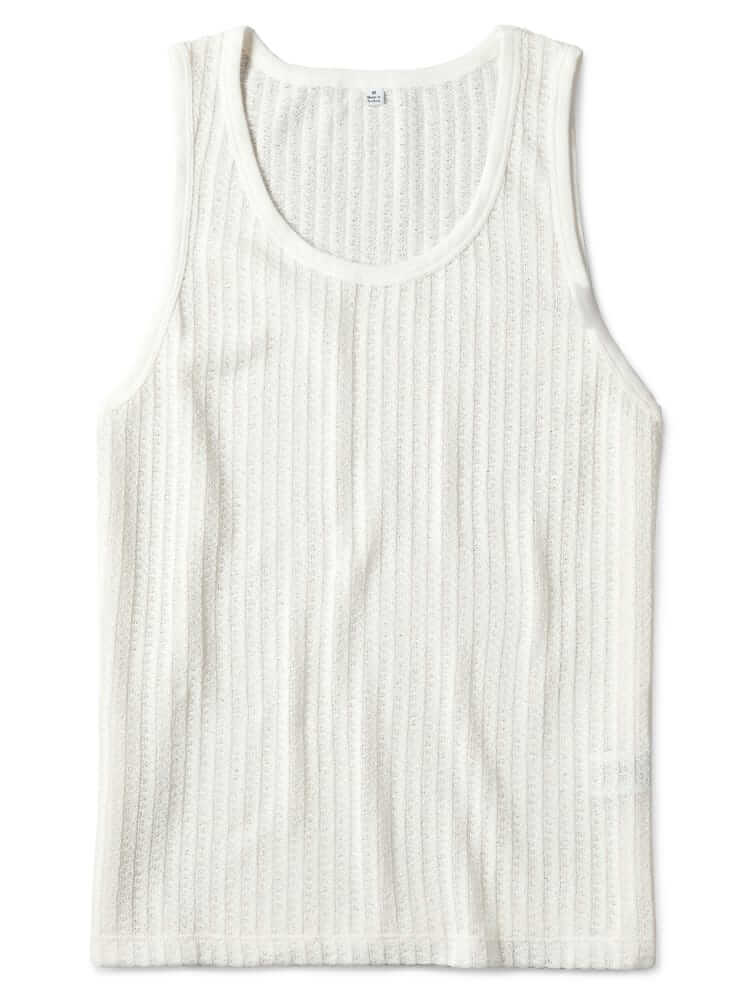 wax london jersey lace tank
