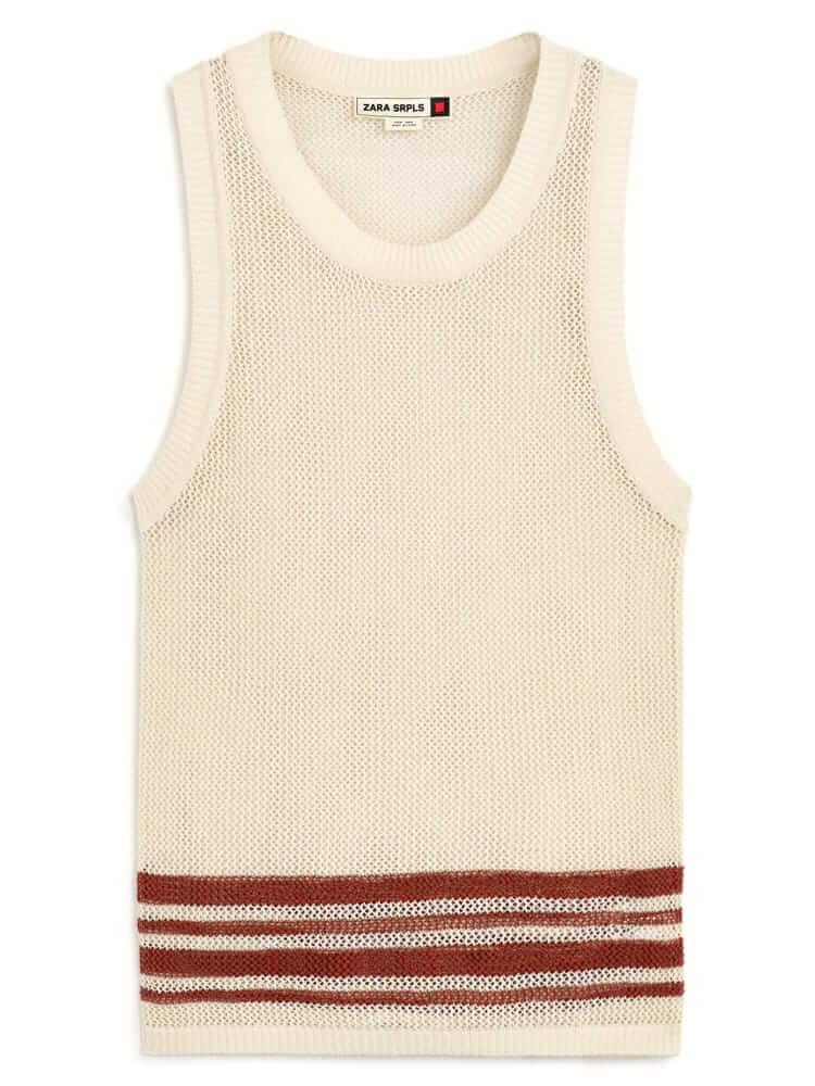 zara knit tank